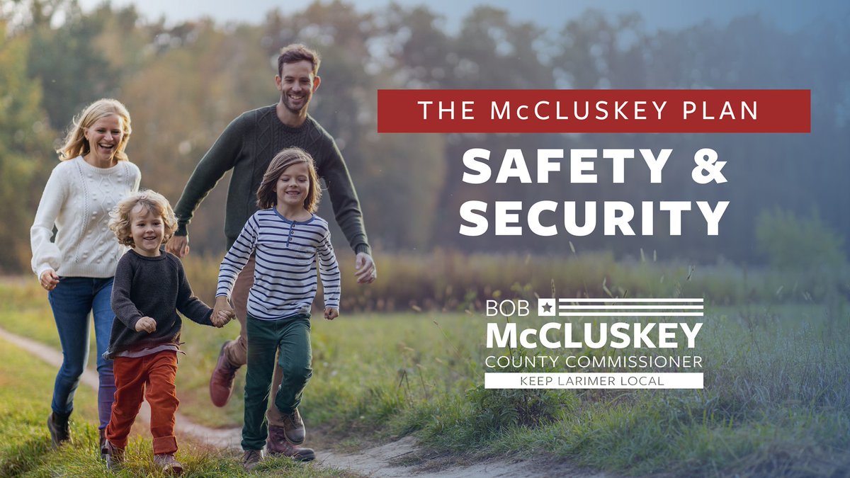 bobmccluskey's tweet image. New Video: youtube.com/watch?v=SxOp40…

•The first priority of government is to safeguard the citizenry.
  
• Equal justice under the law;
• Provide Sheriff Smith with the resources he needs;
• Enforce the laws on crimes that affect quality of life.
#KeepLarimerLocal
