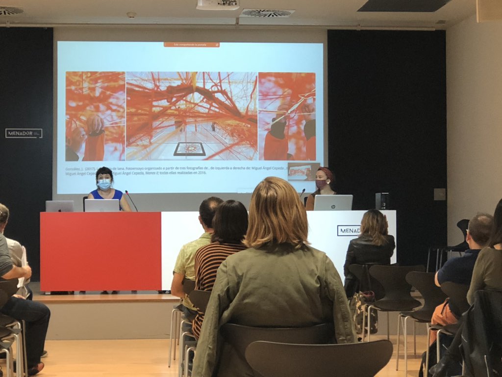 AVALEMeducacion's tweet photo. Paloma Palau @mariaavariento: #EquipoHoz #ArteParaAprender Acciones artístico-pedagógicas que utilizan la poética implícita de la obra original para reelaborar sus creaciones. Público activo. Interesa el proceso.
#AVALEMeducacion #mediacioncultural #CsEduca #CsCefire https://t.co/qnPabZ94eX