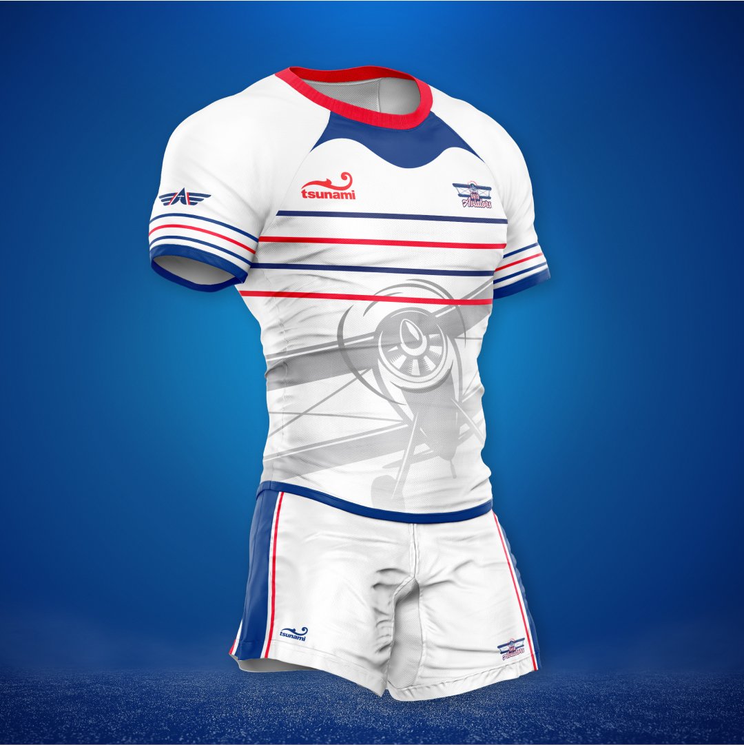 For the second big reveal of the day, here are the away kits our Aviators will be wearing at the 2020 <a href="/WorldTens/">World Tens Series</a> in Bermuda!

*Artist renditions

#FlyHigher #OAX