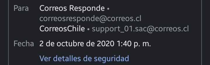 Javi_cllch's tweet photo. @CATALIN01024268 @correoschile Aquí te dejo dos correos de estos sinvergüenza, a mi tampoco me llega mi producto hace dos neses. https://t.co/2Vq7XKoiZr