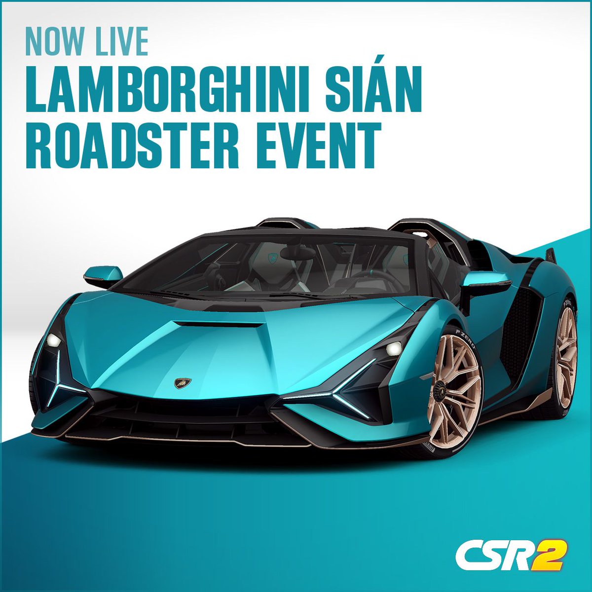 The Lamborghini Sián Roadster event is now live! Get down to the track and race some of the most incredible cars around. What is your favorite Lamborghini? #CSR2 https://t.co/OLT5WAPGKA