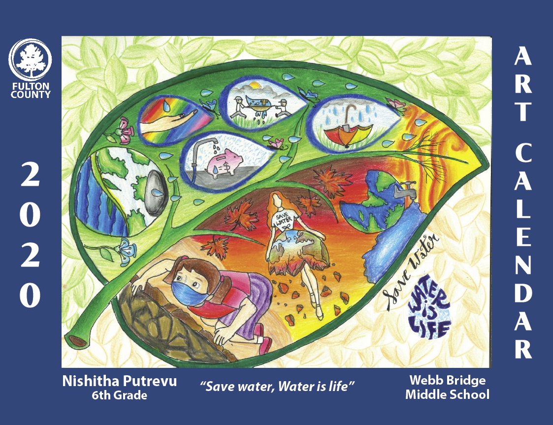 Calling all student artists! There's one week left until the deadline for the Water Art Calendar contest. See details and download your entry form at ow.ly/zNE450BHWFZ.