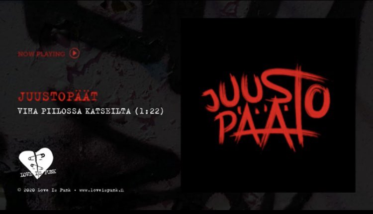 Juustarit's tweet photo. Viha. Piilossa. Katseilta. 🔥

#juustopäät 
#sukkapuikkokapina #vihapiilossakatseilta 
#loveispunk

https://t.co/Wi6xjwQzvS https://t.co/uSigbdBRS4