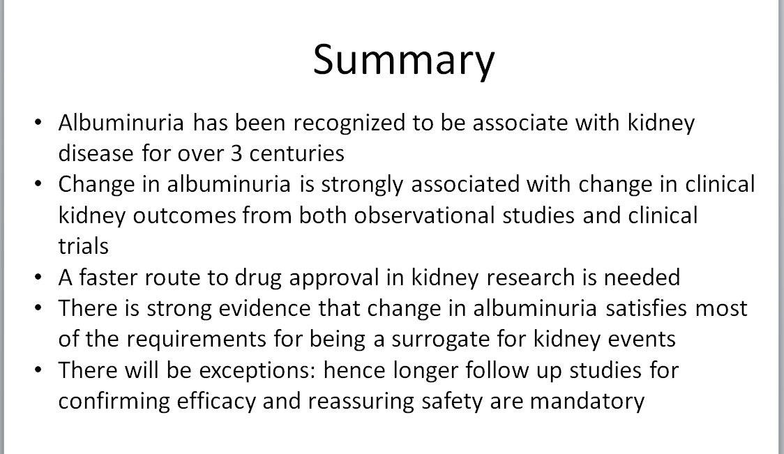 hswapnil's tweet photo. This summary is my opinion (strictly)
I think albuminuria is quite promising and reasonable - as long as it is followed up by larger trials
Fin
and thanks again to @CleClinicNeph #CCFNephUpdate2020 https://t.co/aHPTjiDLDC