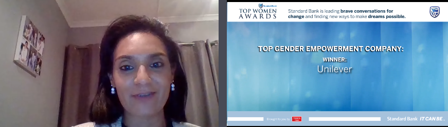 SBTopWomen's tweet photo. Top Gender-empowered Organisation: Diversity in the Workplace Award goes to Unilever

Congratulations @UnileverSA!

#SBTopwomen 
#SBTopwomenawards #topwomen #Awards https://t.co/JBNVp0XnlD