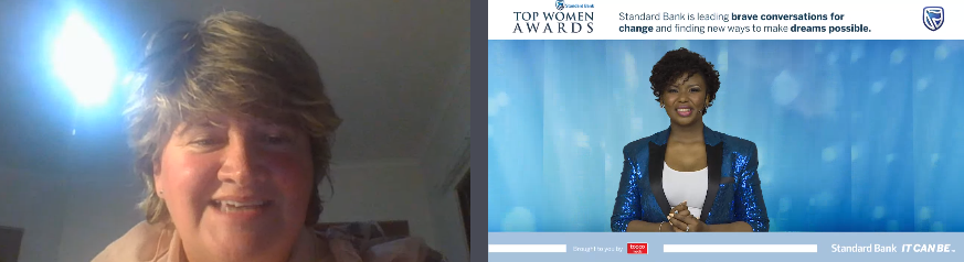 SBTopWomen's tweet photo. Top Gendered-Empowered Organisations: Youth Development: Sponsored by Elangeni TVET College goes to Good Work Foundation

Congratulations @GwfOnline!

#SBTopwomen 
#SBTopwomenawards #topwomen #Awards https://t.co/s4WzTfJRU3
