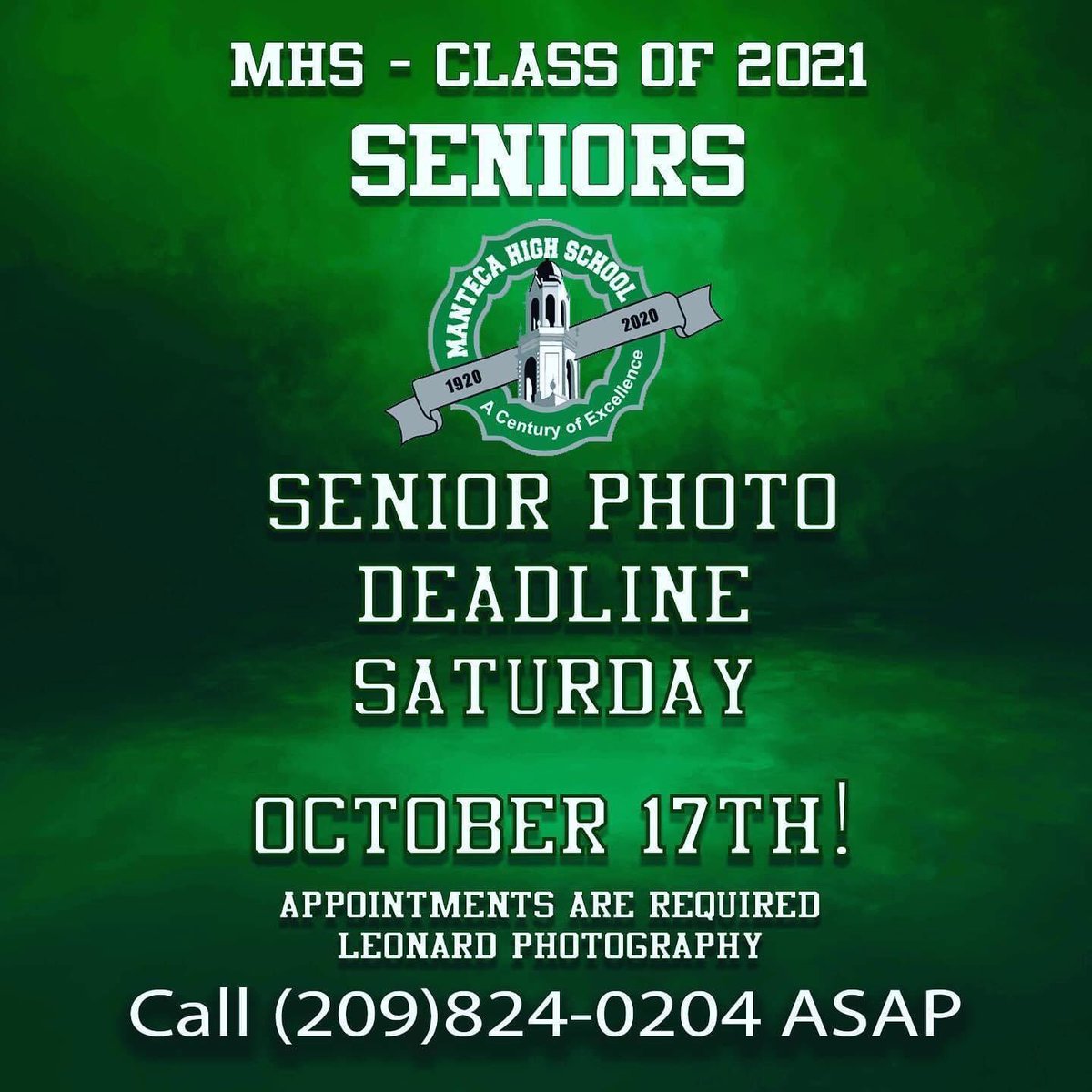 MHSLeadership's tweet photo. 🎓📸SENIORS! Last chance!!! https://t.co/Z8ojodlMXc