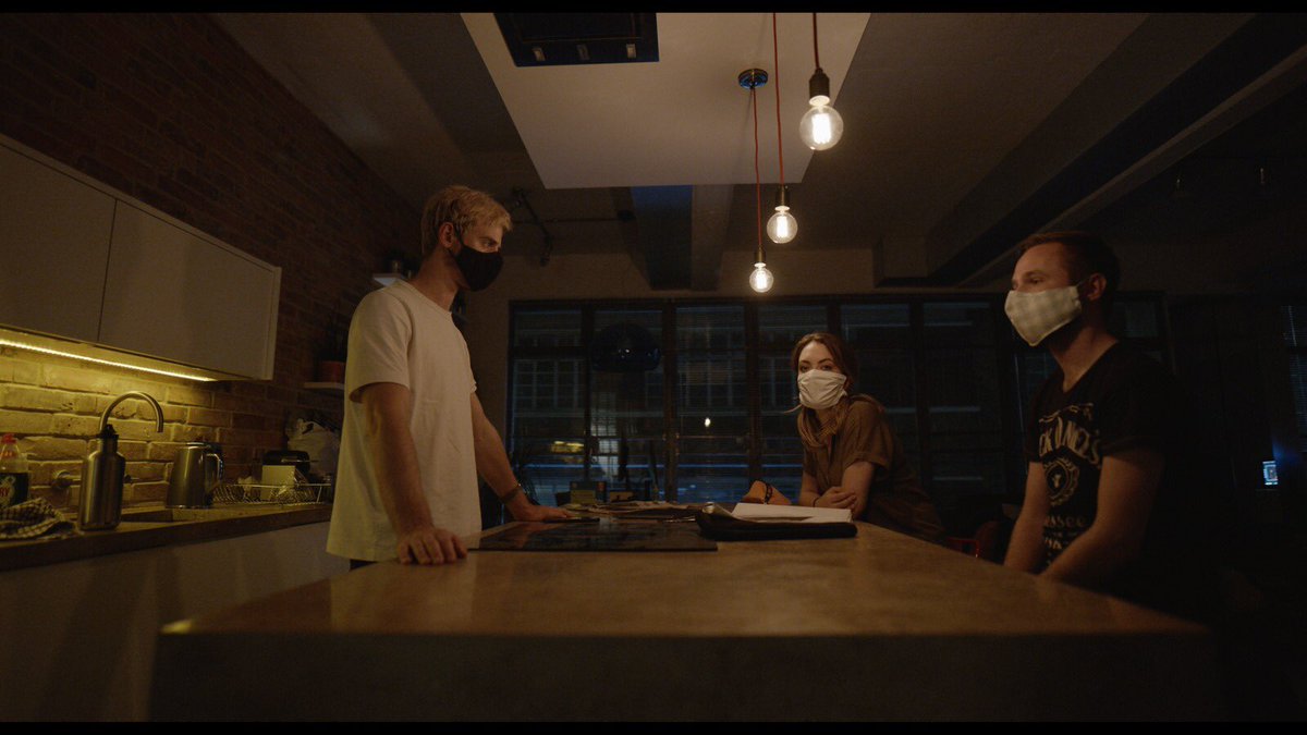 Producing in a pandemic | This is what filmmaking looks like in 2020. Link to full film. youtu.be/SQPb7DCAVBw So grateful to everyone who helped make This Fortress Built by Nature despite all the challenges #thisfortressbuiltbynature #shortfilm #britishfilm #covid19film