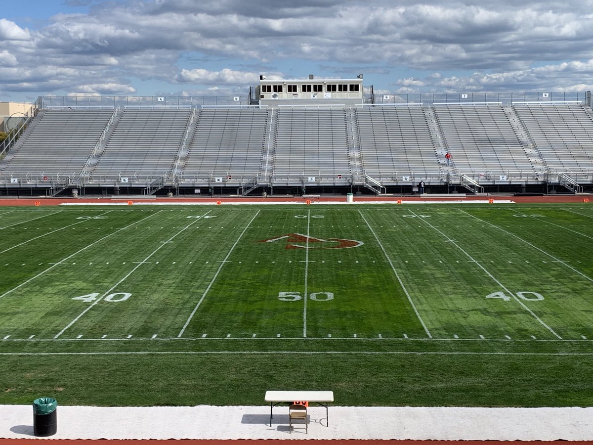 CVSDeagles's tweet photo. Field looking great for Home Opener at Chapman Field! https://t.co/mlH8DTOv5w