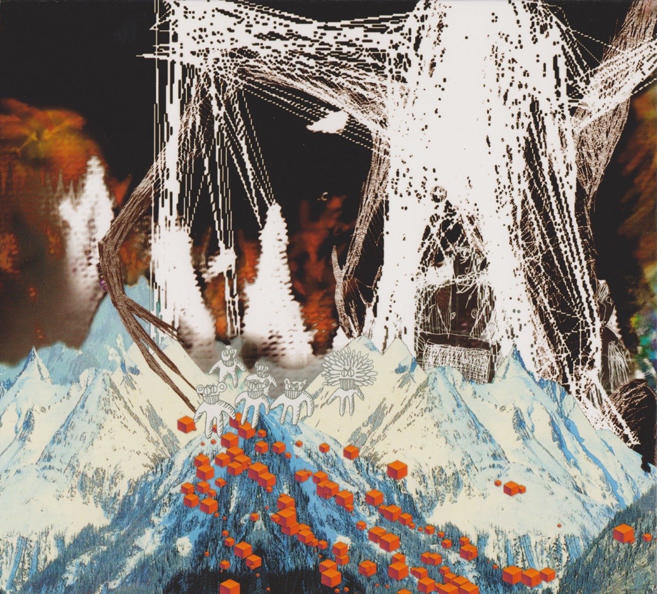 Artwork by Stanley Donwood and Thom Yorke for Radiohead s 2000 LP Kid A.
Happy 20th birthday Kid A. 