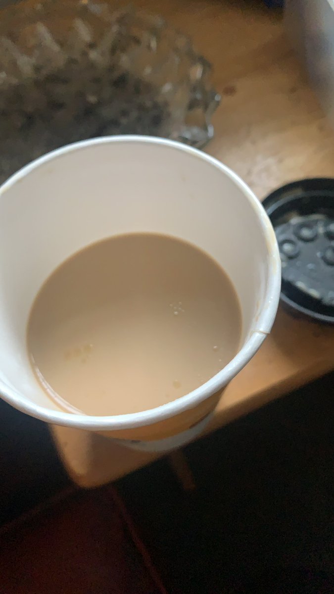 DannielleLS's tweet photo. What monstrosity is this?! Think @McDonalds have mugged me off🙄 Large Latte? Just wow!! https://t.co/2rBbrE4uPM