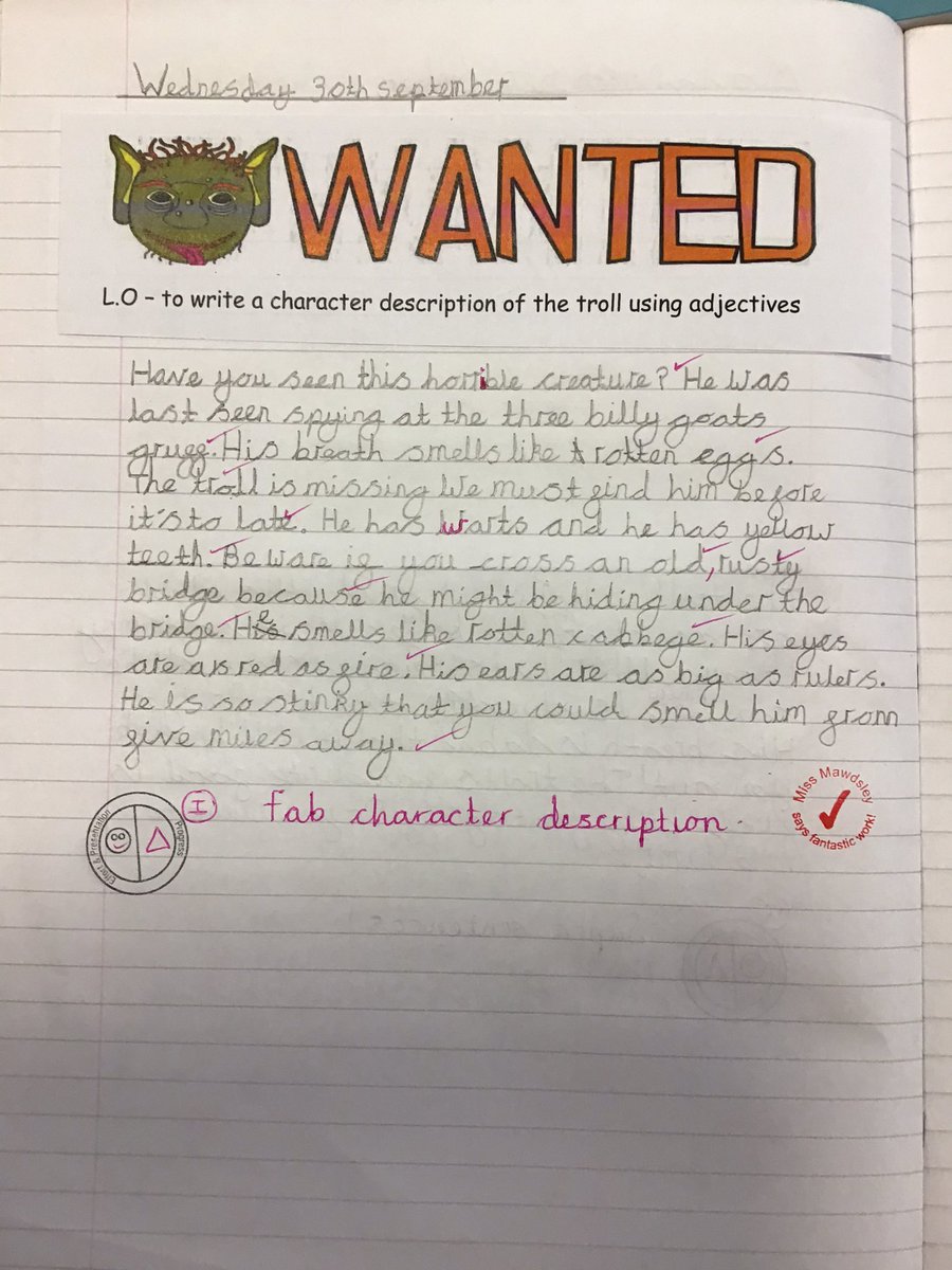 Year 2 have started the year off well with some fabulous writing about ‘The Troll’ from our Traditional Tales topic. ✍️ #earlywriting #billygoatsgruff #traditionaltales