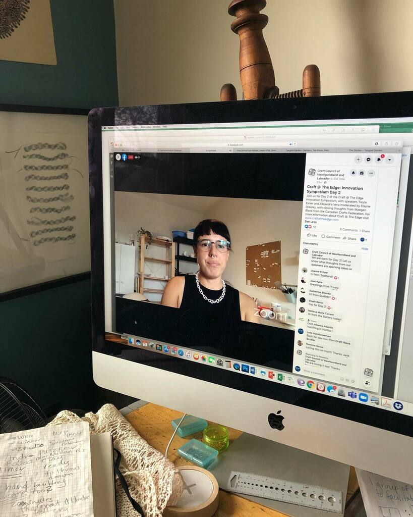 julierosvall's tweet photo. Back @craftcouncilnl for day two of the #craft@theedge symposium. #handmadefuture https://t.co/mZLiL5WXAg https://t.co/dGD1fXeV76