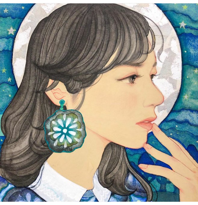 美人画づくし参のtwitterイラスト検索結果 古い順