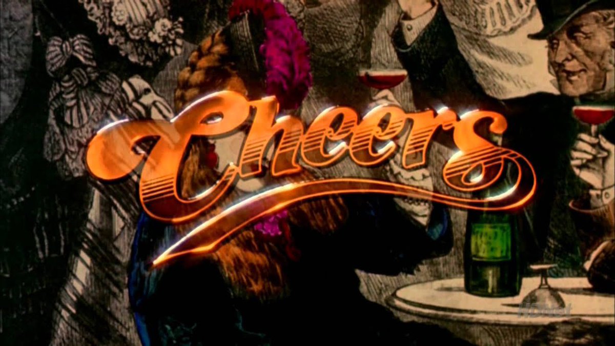 Next:‘Cheers’This was a bit of a ‘treat’ show for me in the early 80s, as it was on fairly late and I’d occassionally be allowed to stay up to catch it. It had the characters I cared about, funny jokes and the best theme tune ever (I still listen to it on my commute to work).