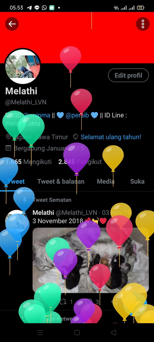 MelathiOkta's tweet photo. ada balonnya gaes😊 https://t.co/oPTfj5e60n