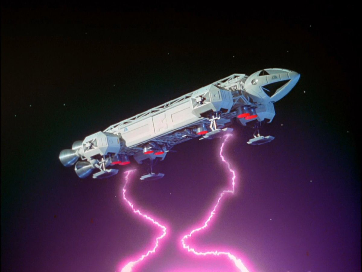 Next:‘Space 1999’Okay, it wasn’t Star Trek, or Star Wars, but it was an awesome, if slightly unnerving, space saga for a kid to watch. It also had the best looking ship in the galaxy - the Eagle! (which I had 2 of in ‘toy’ format)It also had the funkiest theme tune around.