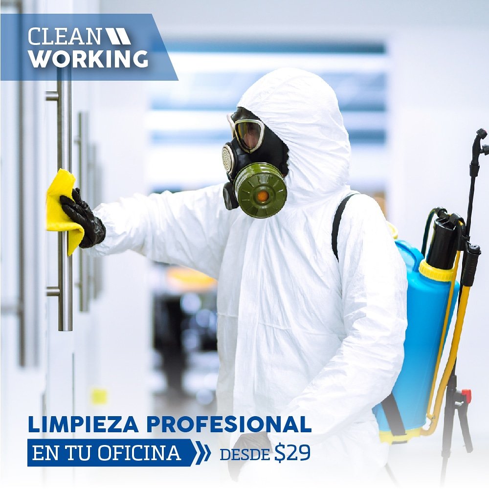 Rubasalatam's tweet photo. #CleanWorking es la solución
más económica y profesional para la limpieza de tu oficina o negocio. Durante este mes recibe
una desinfección gratuita.
Contáctanos al 0997555699 o
escríbenos a info@rubasa.com.ec https://t.co/smWScwi9yE