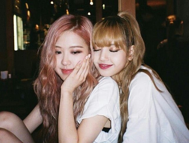 Rosé and Lisa from BLACKPINK