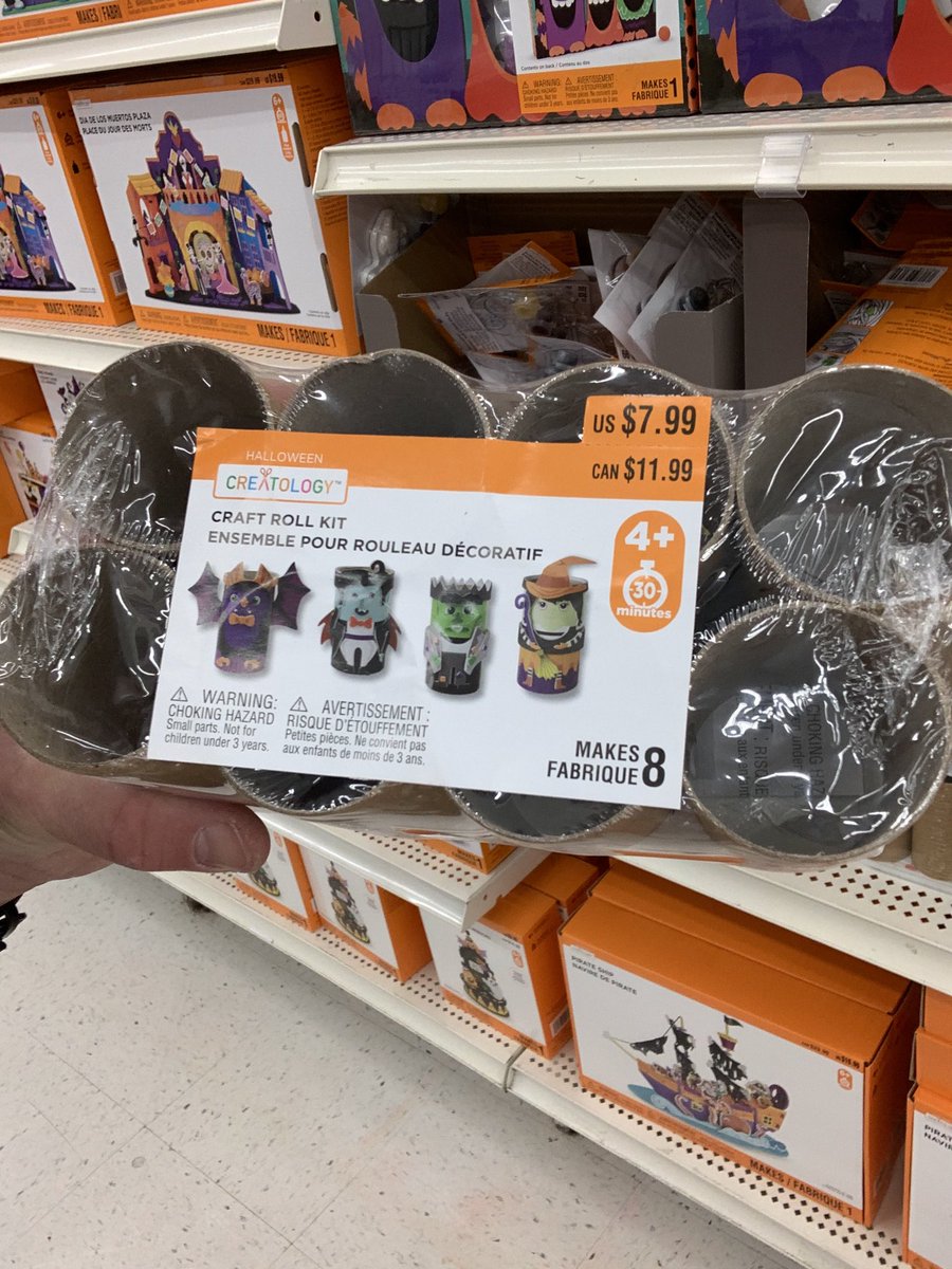 dwingReports's tweet photo. Michaels Craft Store needs to chill, sellin these 6-packs of toilet paper rolls for $8. It’s not even worth that much with the paper still attached 🤨 https://t.co/StnZVCowo4