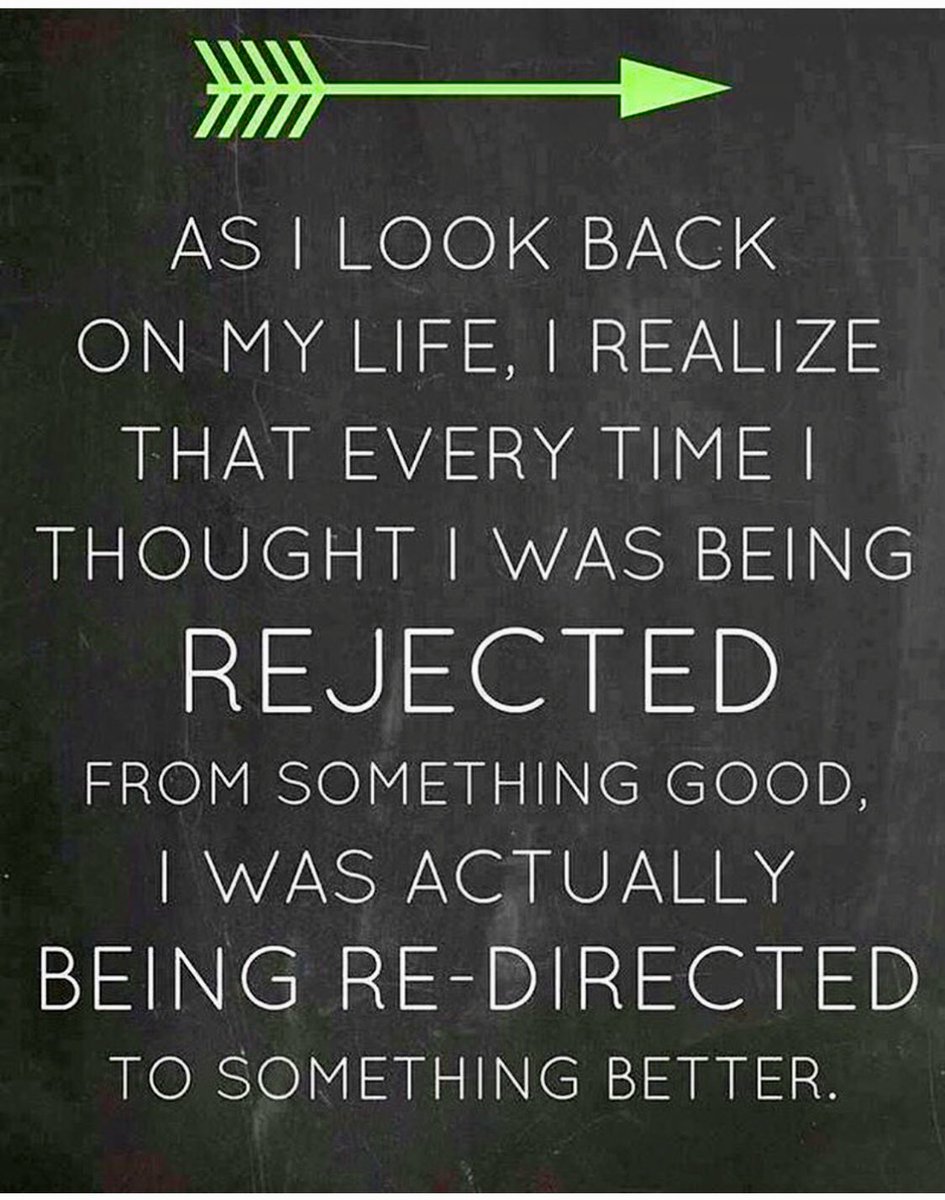 “I Was Actually Being Re-Directed To Something Better...” (via @10MillionMiler)