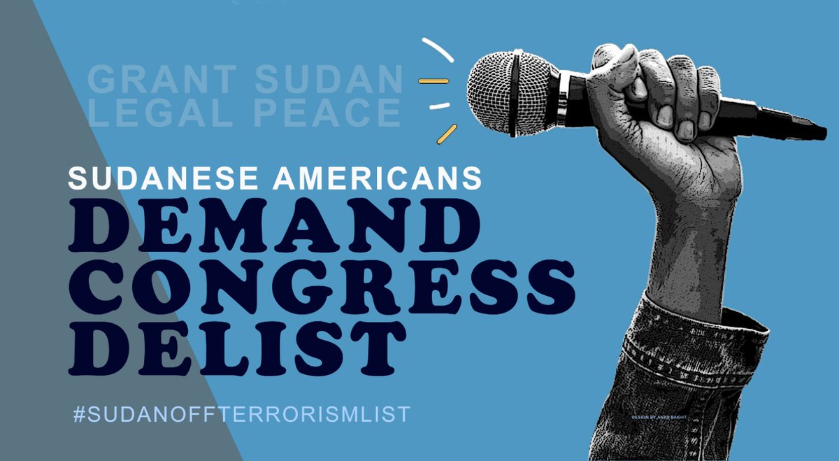 AhmedAlegail's tweet photo. Powerful and artistic images by @ArtistsRally in support of the campaign by the Sudanese Americans to grant #Sudan legal peace and remove #SudanOffTerroismList https://t.co/kGQXsvDV6I