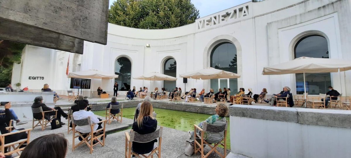 SebastianoCorro's tweet photo. “Ho inventato lo stile di Plessi senza inventare Plessi” #fabrizioplessi @la_Biennale @FondacoItalia @comunevenezia #musica #biennale #padiglionevenezia https://t.co/cIfOpsh8jz