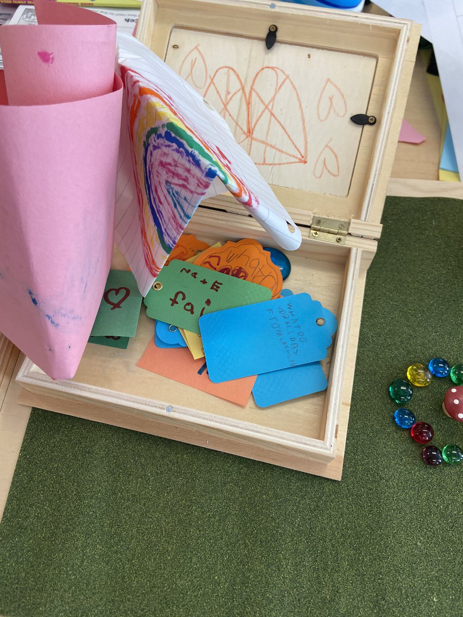 chellymil's tweet image. Fairies 🧚🏻‍♀️ have come to our SK/1 class @BishopMacdonell the students were overwhelmed with excitement and all we could do was write letters to them and make them comfortable beds and houses. I’ve never seen so much writing happen in my life!