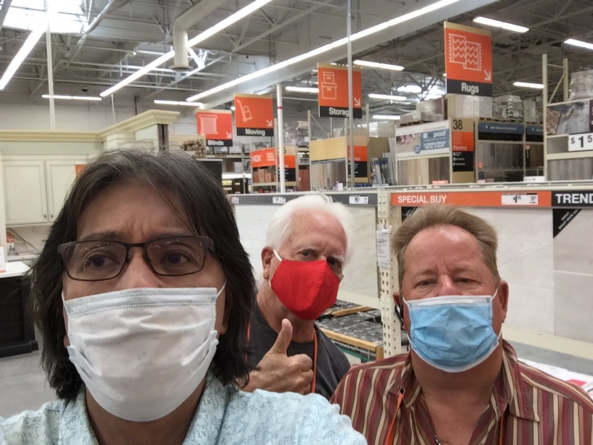 Working RM, with Ray from interior and Robert HPIS