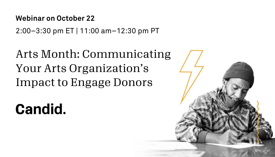 Candid_Learning's tweet photo. Explore tools and processes that will most effectively promote the impact your #artsorganization is having. Register now to watch the recording of this webinar later: https://t.co/WtC6CXIBk7 #CandidLearning @SunnyDayMktg https://t.co/RZ67QTSRr1