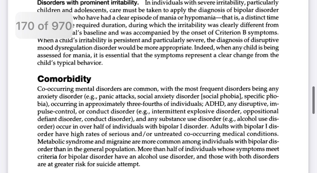 To the DSM-5! Wouldn’t you know, Bipolar Disorder and ADHD are comorbid. Who’d’ve thought. TW // Suicide Mention
