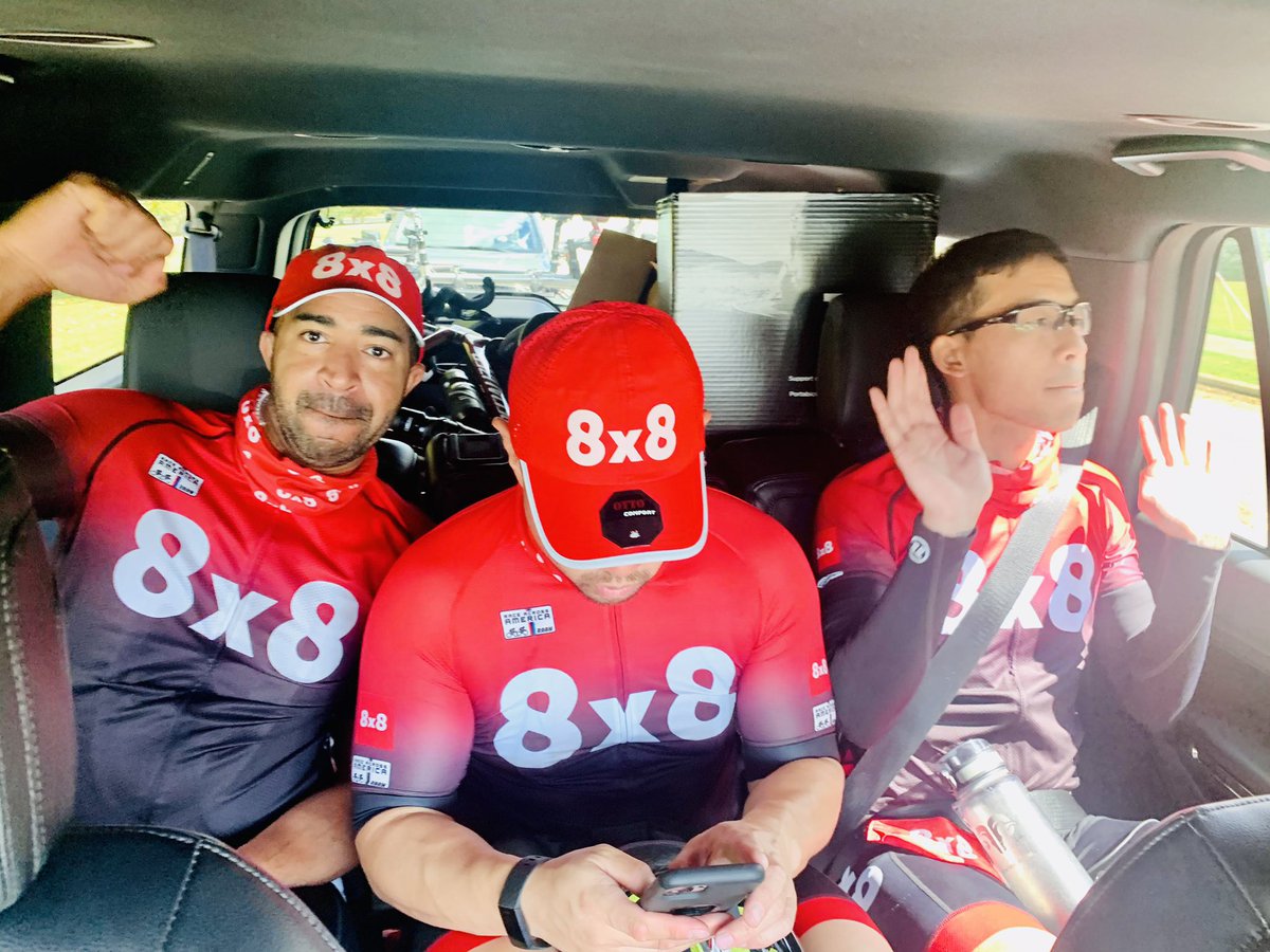 8x8's tweet photo. Our bike team is ready to tackle the #NatchezTrace444! Will they qualify for the #RaceAcrossAmerica? Keep following us all weekend to find out! #team8x8 #NT444 #OperateFromAnywhere https://t.co/7tre2A2xvd