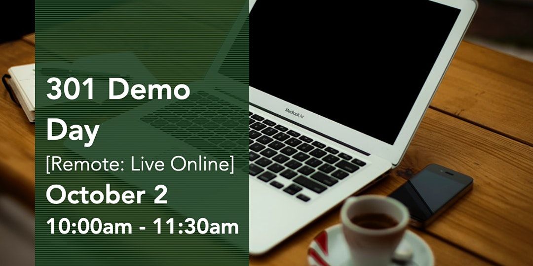 EventBrowse_com's tweet image. On our Editors’ List for #Seattle today: '301 Virtual Demo Day Presentations by @codefellows | eventbrowse.com/city/Seattle - #codefellows