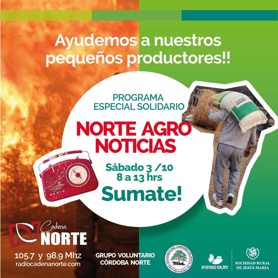 INCENDIOS Y SEQUÍA: IMÁGENES DE NUESTRA CÓRDOBA Q DUELEN PROFUNDAMENTE 
>Este sábado <a href="/srjmcba/">SRJM</a> realizará una cruzada solidaria x los pequeños productores afectados x los incendios
>Necesitamos maíz,avena y rollos de alfa p/los animales (comunicate al 3515093948)
AYUDANOS A AYUDAR!