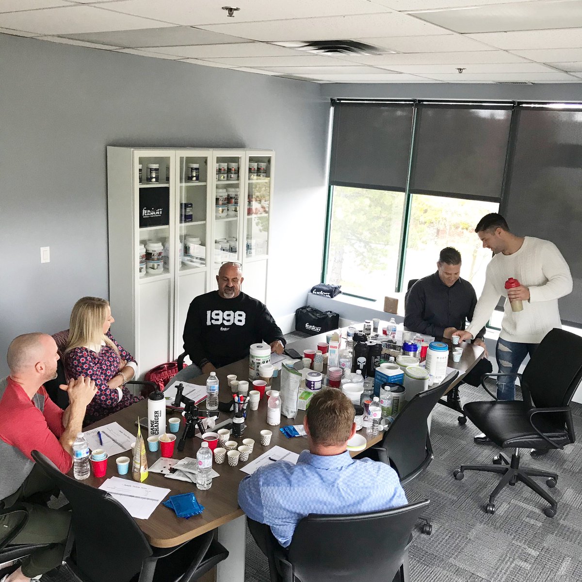 It’s a serious <a href="/fusionmuscle/">Fusion Muscle • Performance</a> sampling day today at SIRE HQ. Our R&amp;D team is keeping our innovation pipeline strong! 💪

$SIRE #CBD #cpg #plantbased