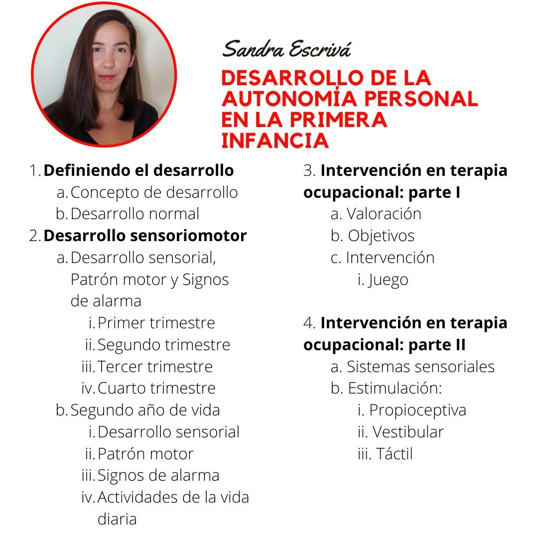 OTeca_info's tweet photo. NUEVO CURSO! PREVENTA!

 "Desarrollo de la autonomía personal en la primera infancia" de Sandra Escrivá

Podéis acceder a la preventa con precio especial de 15€ hasta el día 5 y disponible para realizar a partir del día siguiente
https://t.co/AhVD7hsZ6w https://t.co/Cnpb1BLuoo