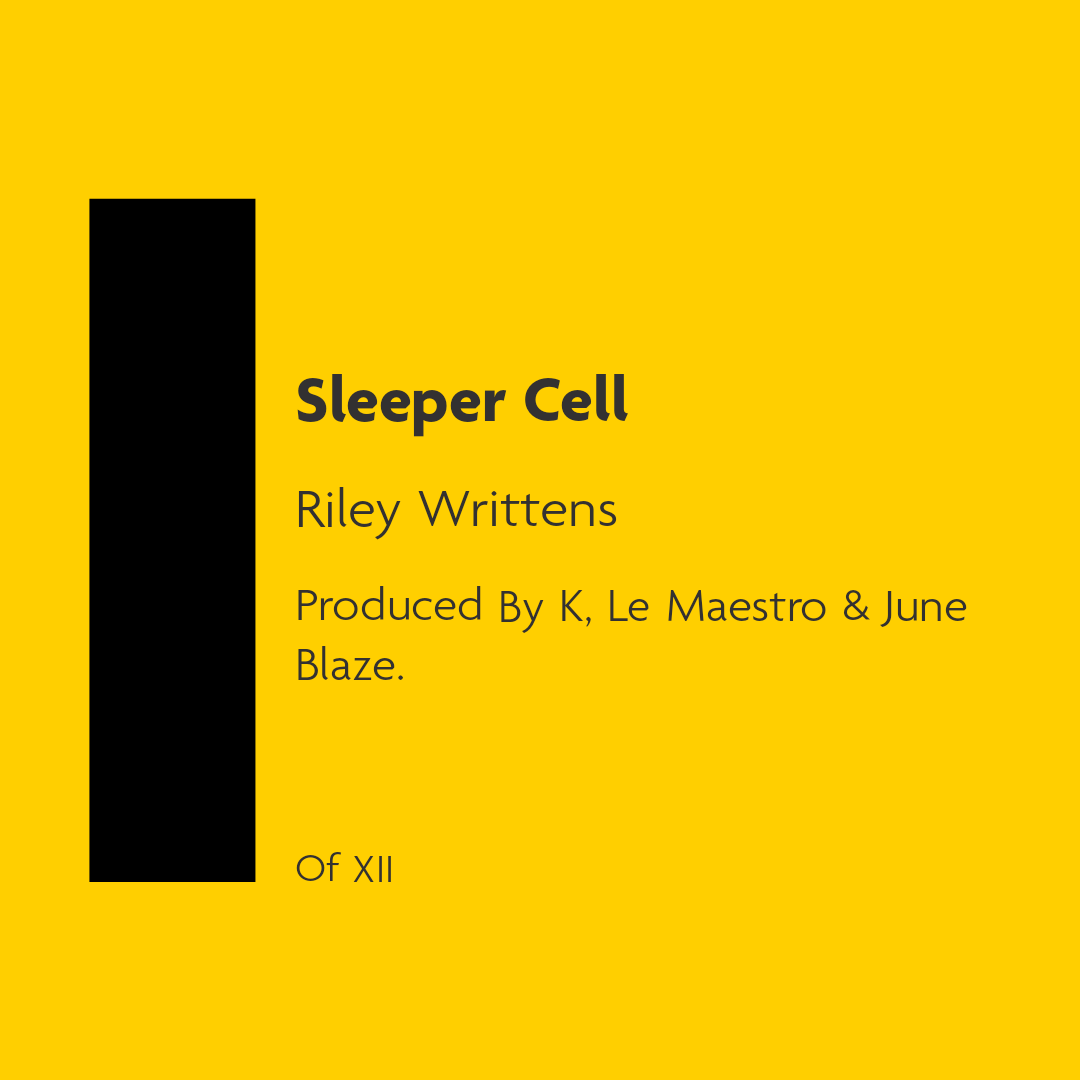 Tracklisting Thread: Sleeper Cell (Prod:  @lemaestromind &  @june_made_it )Nothing too significant. I was sleep for a minute. Now its time to set the tone and react.The Twelve drops on October 12th.It all adds up by then.