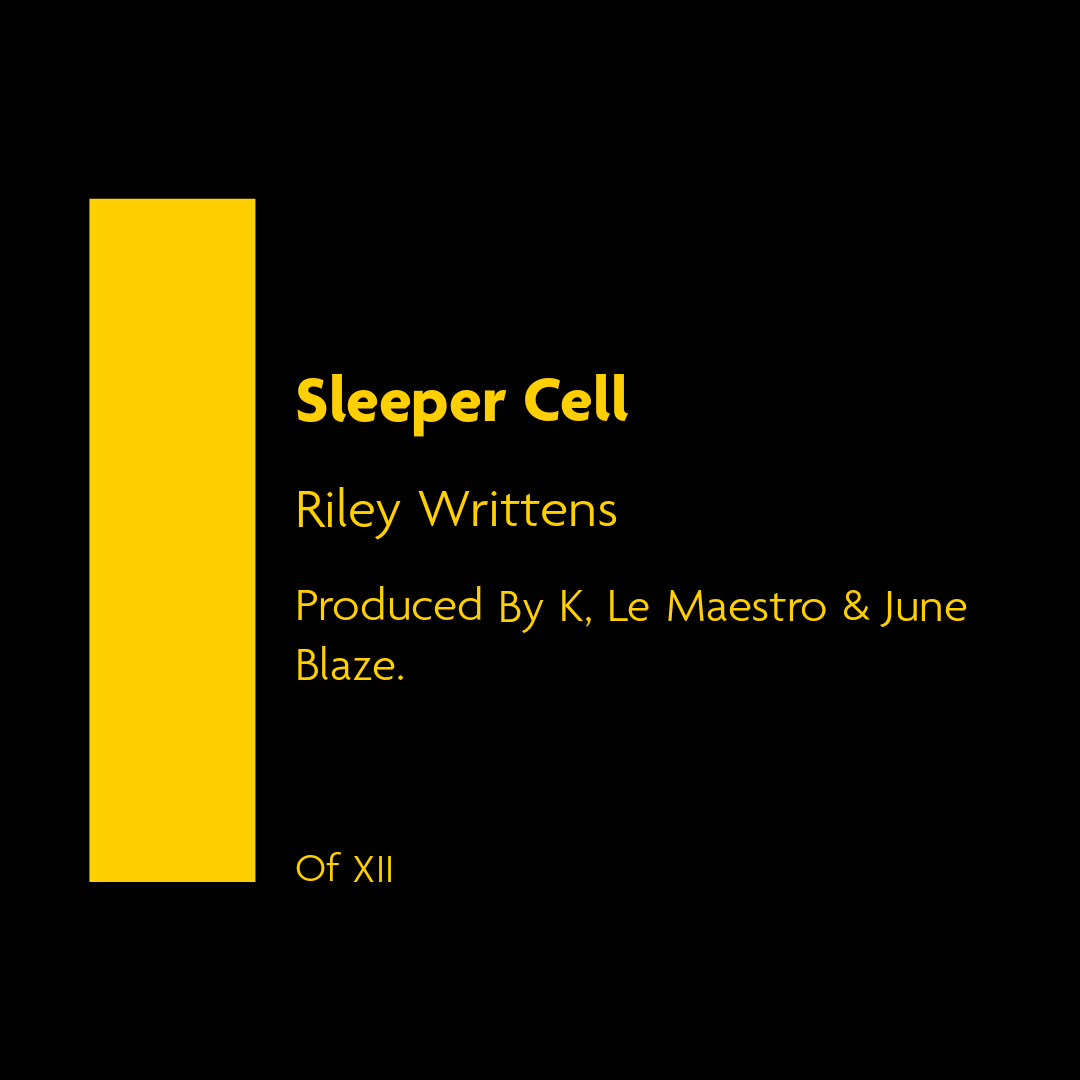 Tracklisting Thread: Sleeper Cell (Prod:  @lemaestromind &  @june_made_it )Nothing too significant. I was sleep for a minute. Now its time to set the tone and react.The Twelve drops on October 12th.It all adds up by then.