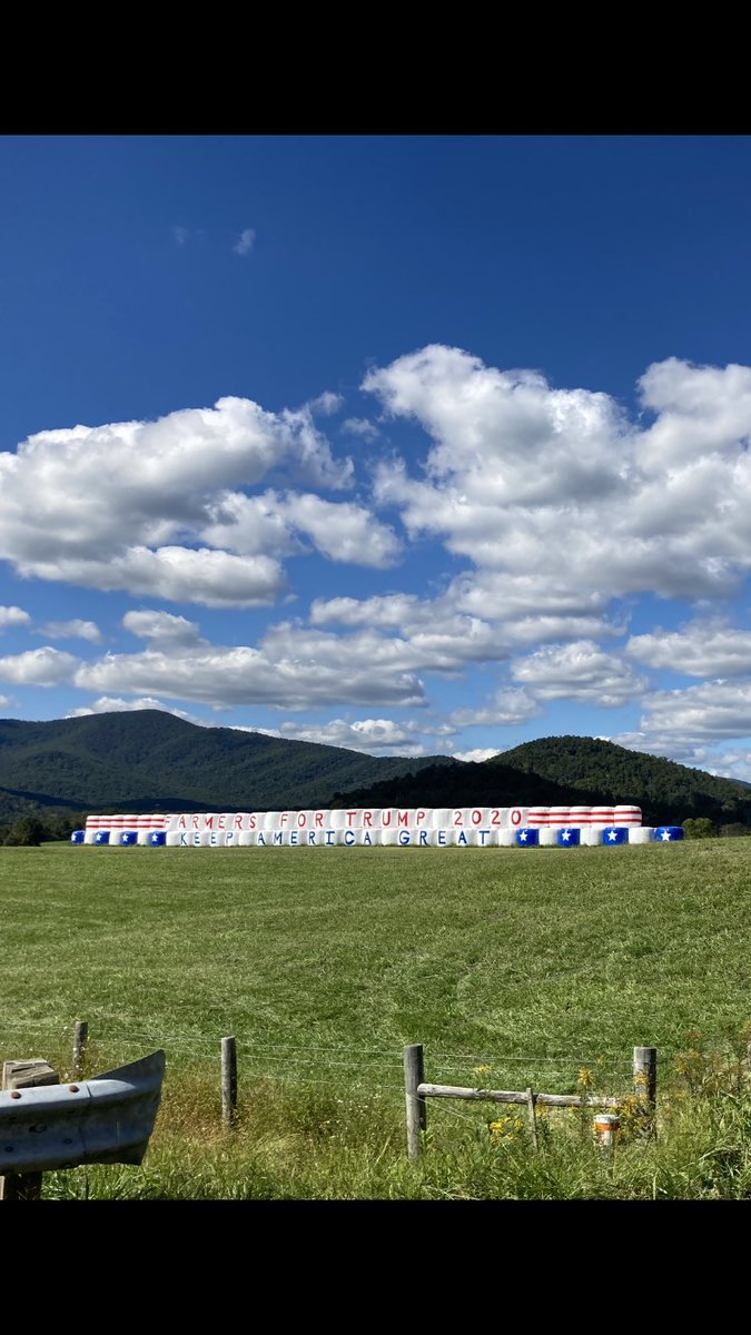 Just passed this in Virginia on our road trip. 🇺🇸 <a href="/realDonaldTrump/">Donald J. Trump</a>