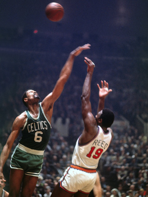 DPOY thread continued:Early 1950s: Mikan dominated on D.Mid-1950s: Schayes & Stokes anchored good defenses.1957-69: Russell dominant.1970s: Best teams--Lakers, Knicks, Bucks, Bullets, Blazers, 76ers--had best defenders: Wilt, Frazier, Reed, Kareem, Hayes, Unseld, Walton.