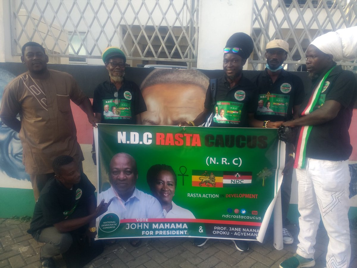 c_caucus's tweet photo. At the entrance of NDC national head office, executive members of NDC-Rasta Caucus getting ready t officially introduce ourselves on 1st Oct, 2020.
https://t.co/JVWxVNTQ5H https://t.co/TIWlkfIoLZ