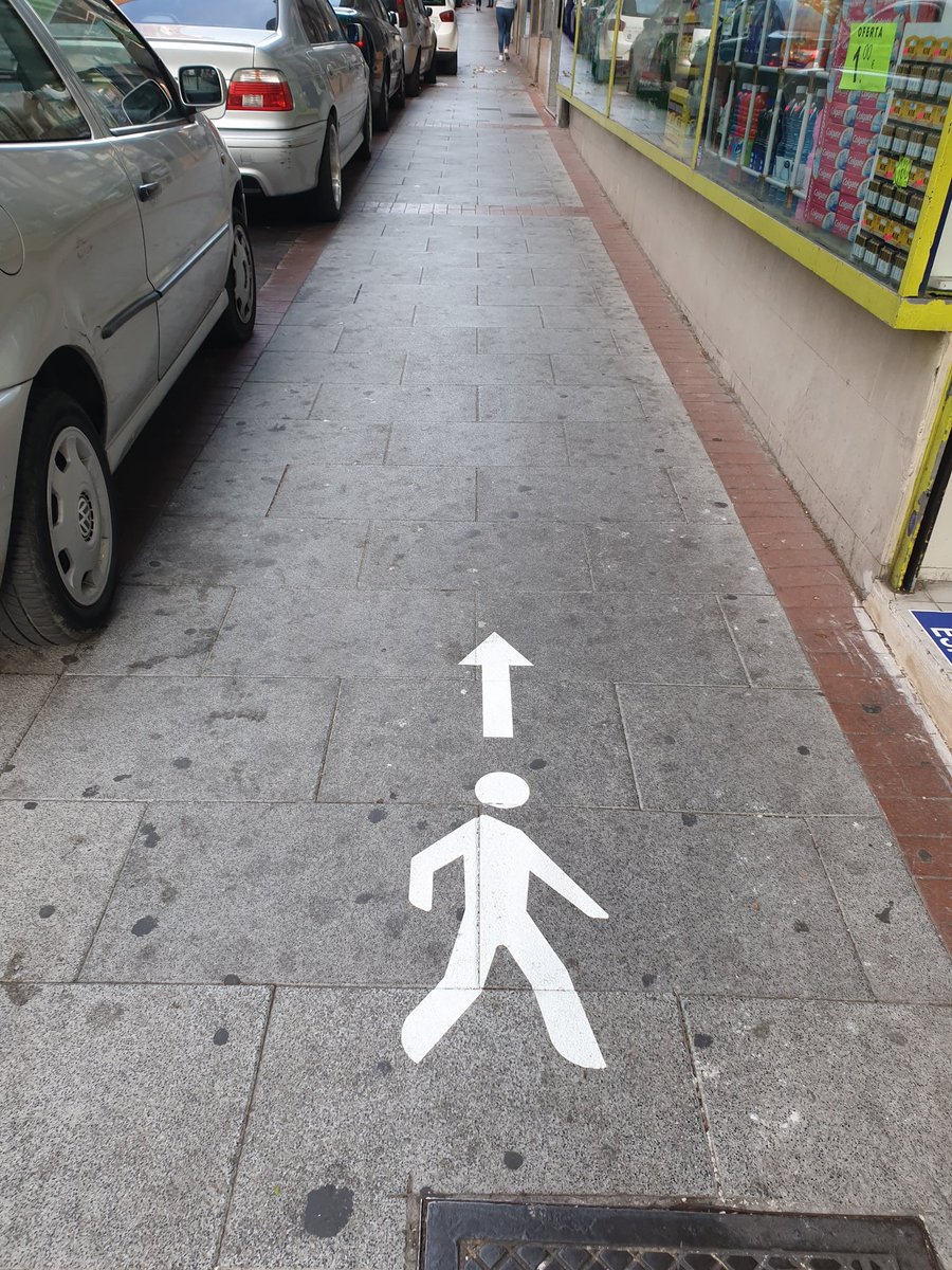 ¿Quién descifra este jeroglífico? #Alcorcon Caminante, sí hay camino...