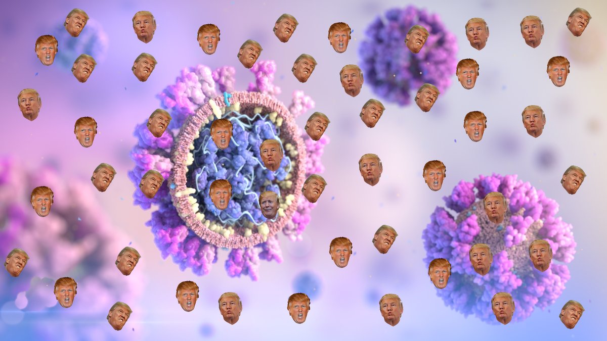 hellspawnxxx's tweet image. Breaking News Covid-19 Virus developed a serious case of genital herpes highly aggressive... Our thoughts and prayers are with you Covid-19 stay strong... #dumptrump #biden2020 #votehimout