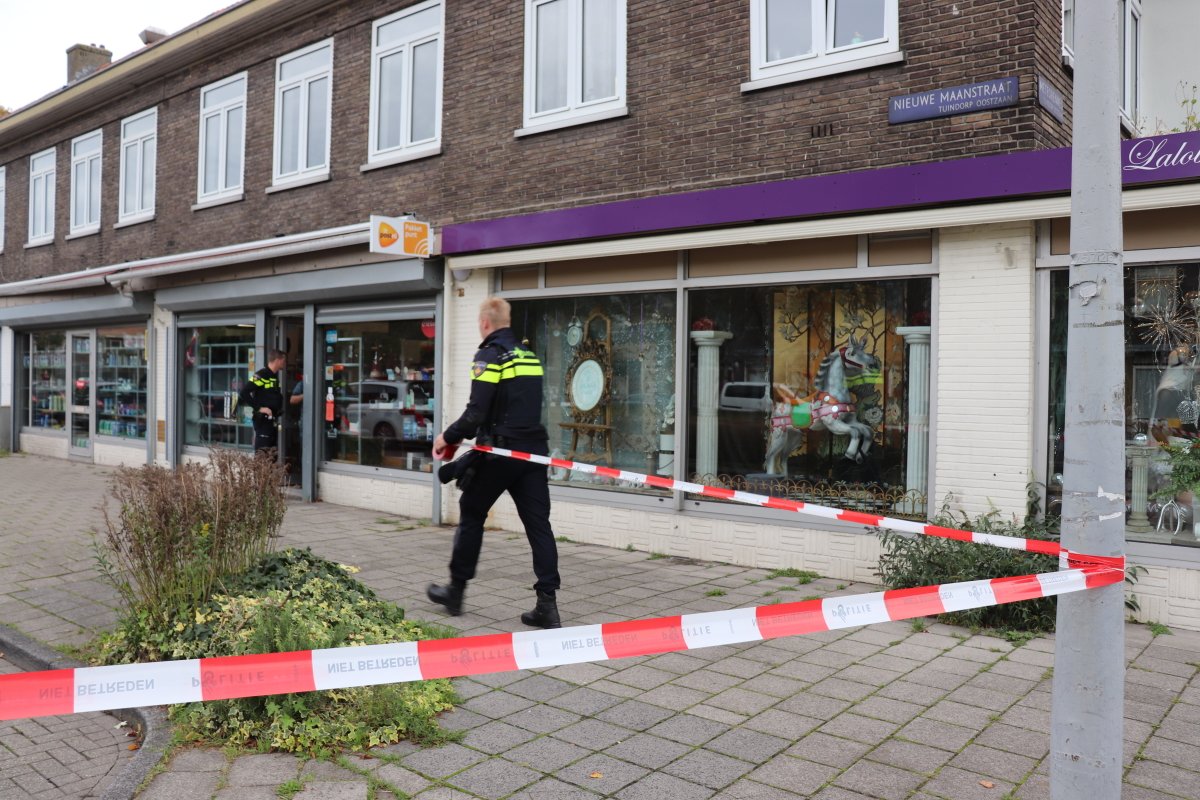 Melding overval Nieuwe Maanstraat Amsterdam