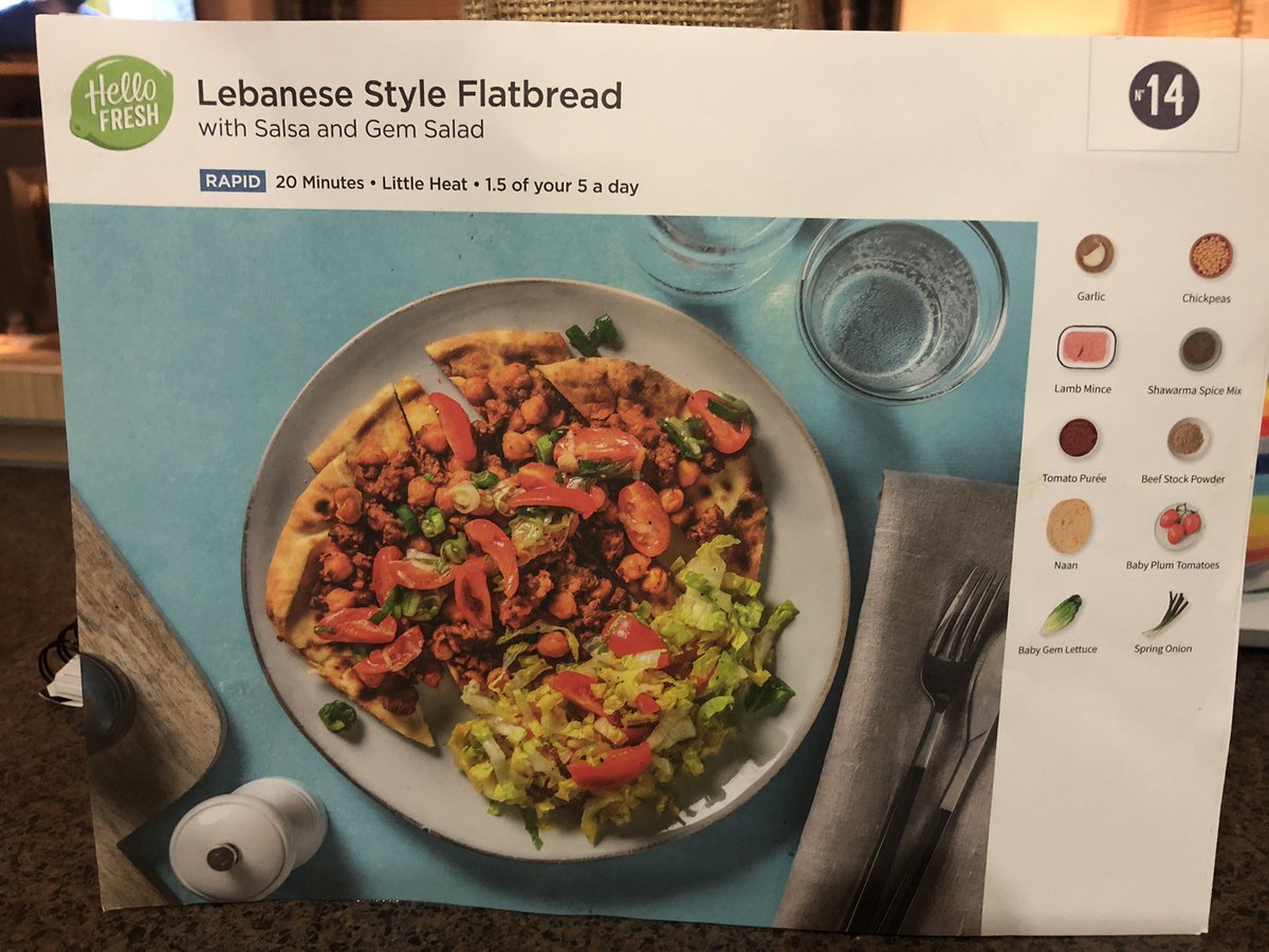 sharigledhill's tweet photo. Tonight’s @HelloFreshUK meal was another winner. Yum! 😀 #HelloFresh #weekendsupper https://t.co/L9VyboI8g4