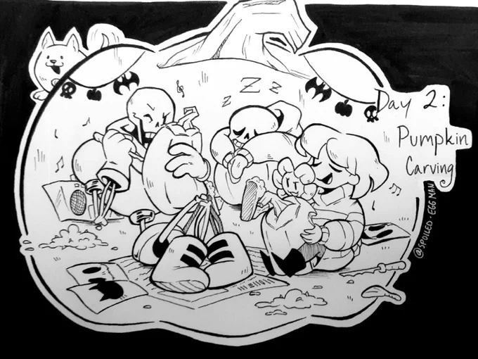 Day 2 of #Drawtober2020 
#undertale 