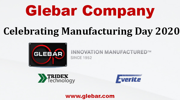 glebarcompany's tweet photo. Happy #MFGDay20!
...
#MFGDay #MFGDay2020 #Manufacturing #Engineering @NJMEP @MfgDay 
@TridexTech and @EveriteECGTech are A Glebar Company. https://t.co/c1EOZLsorS