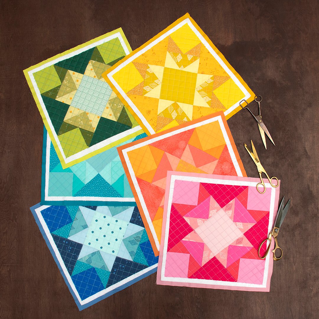 ArtGalleryFab's tweet photo. Enjoy quilting with your favorite color by making monochromatic quilts! 💛🧡❤️ Whether you want to keep it subtle or go bold, the beauty of monochromatic quilts is they will always create a cohesive look! ✂️

Make your own “Eight Pointed Star” quilt block: https://t.co/XgzwhGJXKR https://t.co/AYOxGD1Fz4