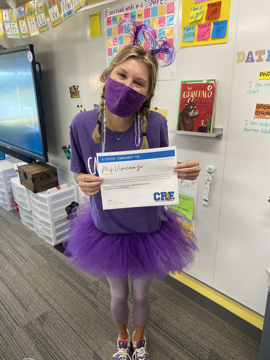 CRECoyotes's tweet photo. Recognizing some awesome educators today with Coyote Compliments! #CRECoyotes https://t.co/HmC1hA0w0V