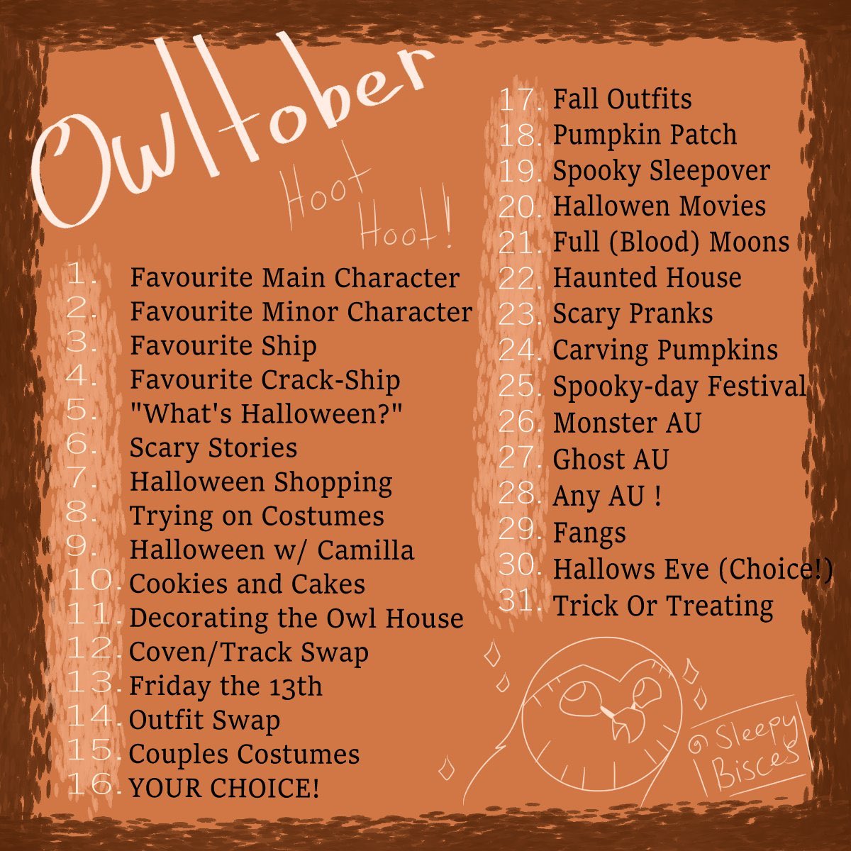 Owltober day 2!! Skara deserves more love. #biscesowltober2020 #TheOwlHouse #theowlhousefanart #toh
